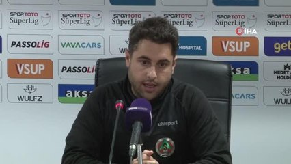 Felipe Mateos: "Avrupa'da yer almak istiyorduk olmadı"