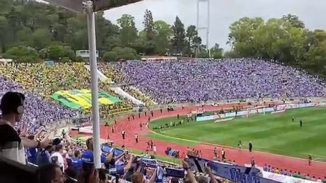 Entrada das equipas