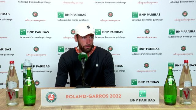 Roland-Garros 2022 - Quentin Halys : J'ai fait le maximum et je n'ai pas énormément de regrets