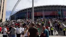 Littlehampton Town fans leave Wembley after crushing FA Vase 3-0 defeat