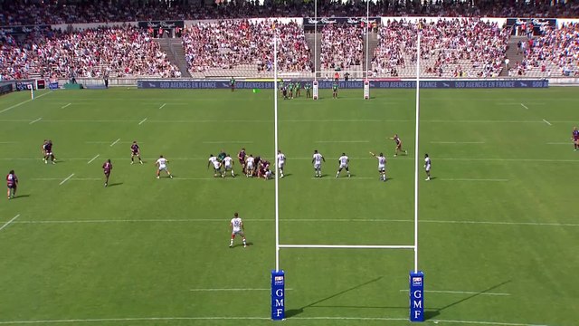 TOP 14 - Essai de Matthieu JALIBERT (UBB) - Union Bordeaux-Bègles - LOU Rugby - Saison 2021/2022