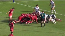 TOP 14 - Essai de Jiuta WAINIQOLO 2 (RCT) - RC Toulon - Section Paloise - Saison 2021/2022