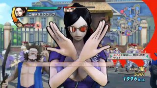 ワンピース海賊無双3 ニコ・ロビン  グラップ集_ One Piece Pirate Warriors 3 Nico Robin Grab #1