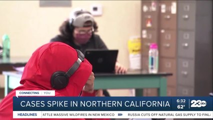 COVID-19 Cases spike in Northern California