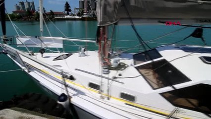 SPOR Yelkenle tek başına Türkiye turu için yola çıktı