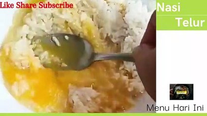 Nasi Telur- Enak untuk sarapan