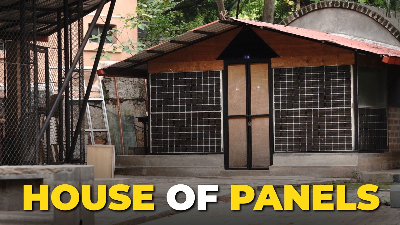 Building homes using solar panels! | IISc Bangalore experiments