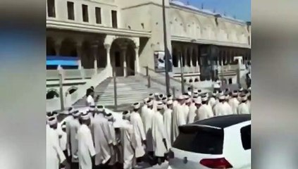 Görüntüler İstanbul'dan: Cübbe ve sarıkları ile, tekbirlerle yürüdüler