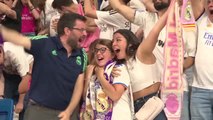 Real fans party into the night after Champions League triumph