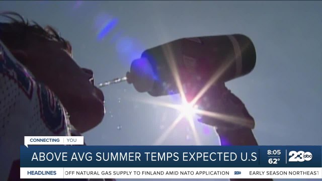 NOAA: Summer will see above-average temperatures, below-rainfall