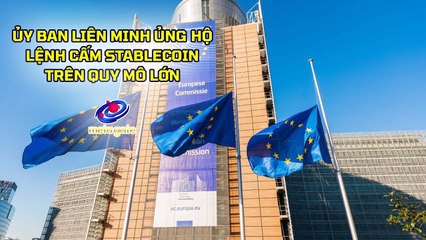 Ủy ban Liên minh Châu Âu ủng hộ lệnh cấm đối với stablecoin trên quy mô lớn - #Shorts