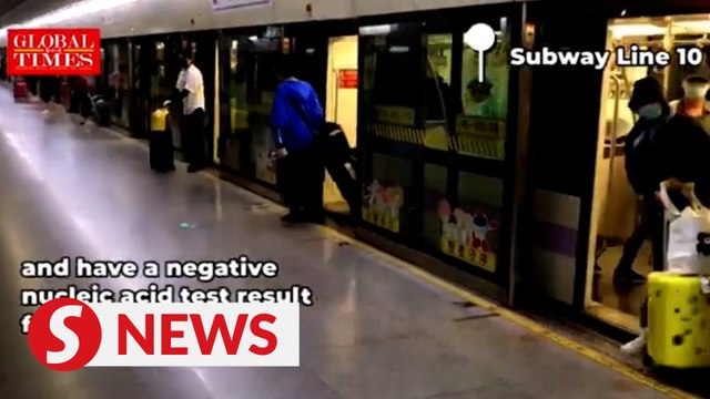 Shanghai gradually resumes public transit