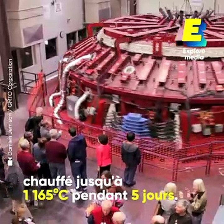 Chaque miroir de ce télescope géant met 4 ans à être construit