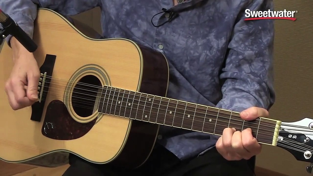 Epiphone DR-212 12-String Steel-String/Acoustic Guitar [Sweetwater]