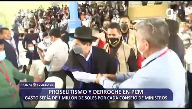 Derroche de la PCM: Gasto sería de 1 millón de soles por cada Consejo de Ministros