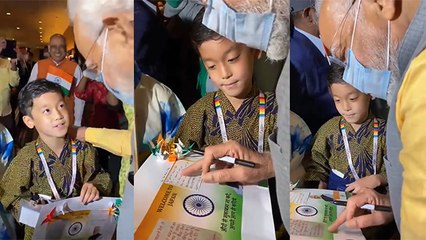PM Modi को Japanese Kid ने Hindi बोलकर किया हैरान,Video Viral । Boldsky