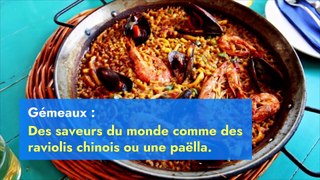 Le plat idéal pour un date selon votre signe astrologique