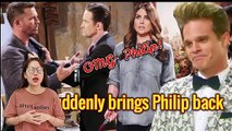 Days of our lives RUMOR Leo suddenly brings Philip back and breaks Chloe and Brady's relationship