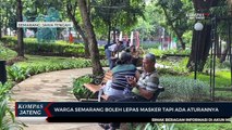 Warga Semarang Boleh Lepas Masker Tapi Ada Aturannya