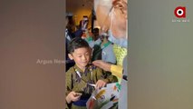 Viral Video _ Japanese Boy Welcomed PM Modi in Hindi, impresses PM with his fluency