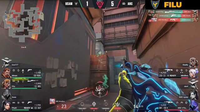 Valorant: mejoras jugadas (UCAM Tokiers vs Artic)