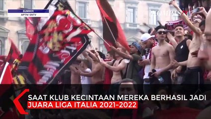 Скачать видео: Momen Fans Rayakan AC Milan Jadi Juara Liga Italia Setelah 11 Tahun Puasa Gelar!