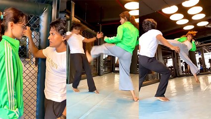 Disha Patani ने Gym में लड़को को सिखाया सबक,पिटाई करते हुए Video Viral । Boldsky