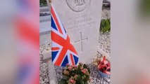 Tiny French village Fosseux has paid its annual tribute to Pte William Thompson
