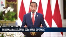 Presiden Jokowi Beri Sambutan Pada Pembukaan Sidang Komisi ke 78 UNESCAP, Istana Merdeka