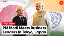 PM Narendra Modi Meets Business Leaders In Tokyo Ahead Of QUAD Summit 2022