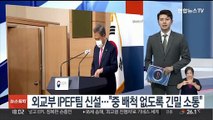 외교부 IPEF팀 신설…박진 장관 
