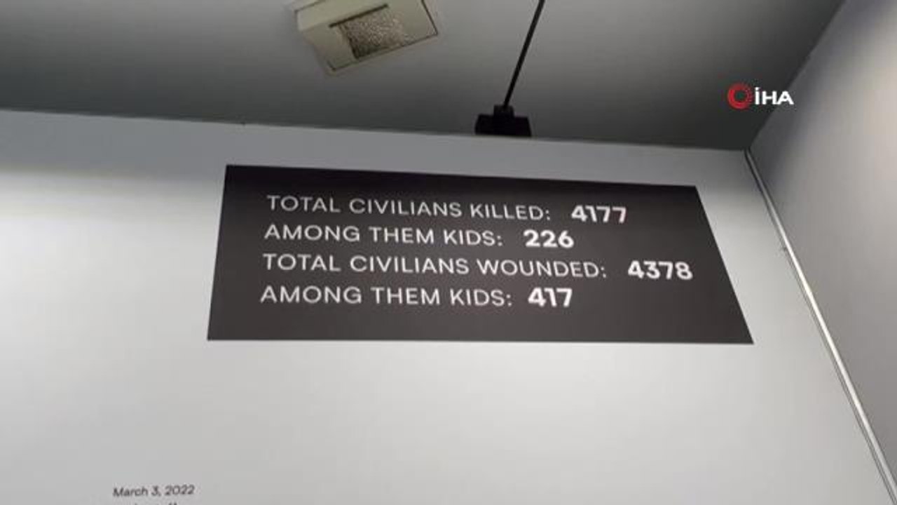 Davos'taki Rus Evi, 'Rusya Savaş Suçları Evi'ne dönüştürüldü