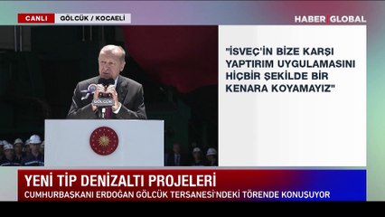 Cumhurbaşkanı Erdoğan'dan NATO mesajı! İsveç'e 'yaptırım' çağrısı