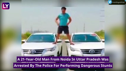 Noida Man Rajiv Imitates Ajay Devgn's Golmaal Stunt, Arrested After Video Is Posted On Social Media