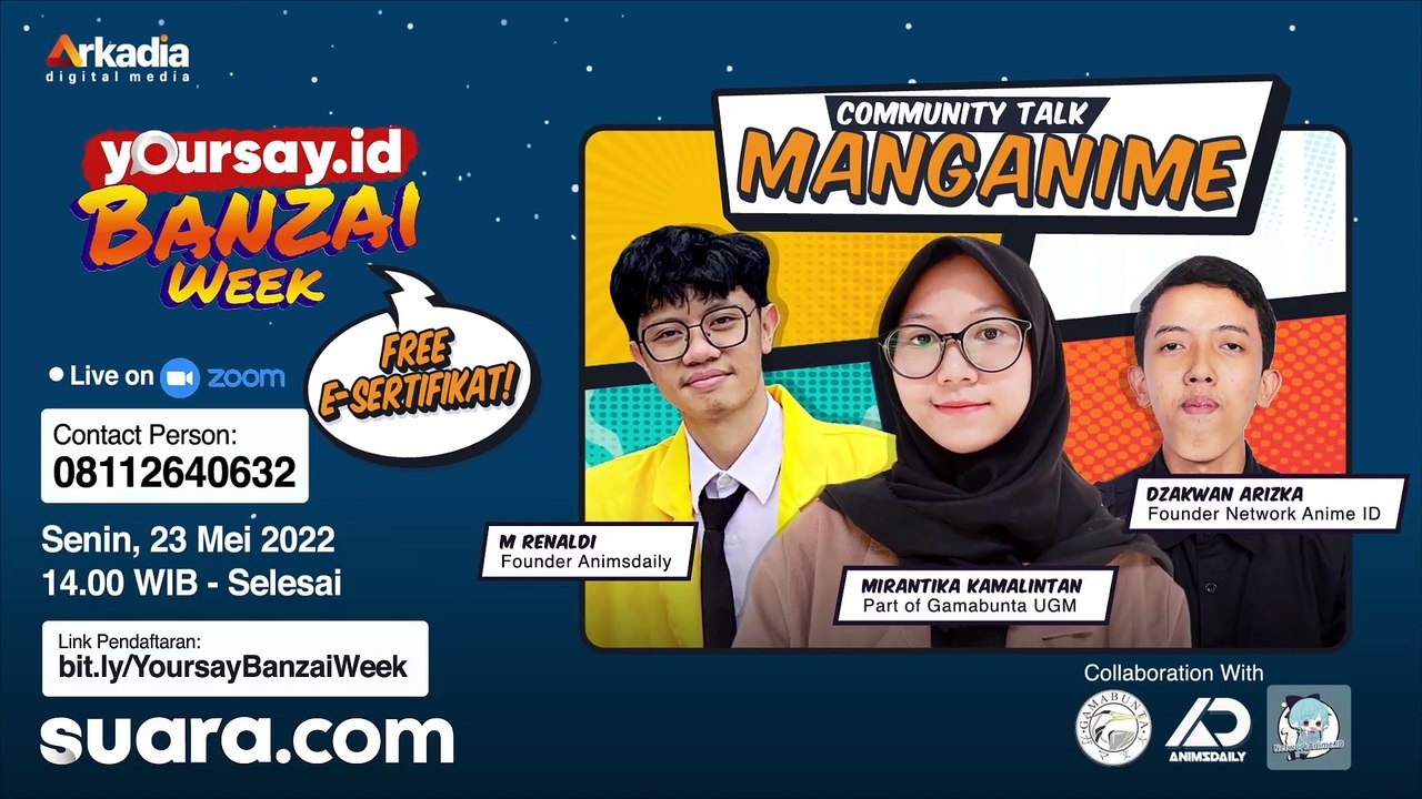 YourSay Talk: Bincang Seru dengan Komunitas Manganime, Dapet Rekomendasi Anime dan Manga yang Kece!