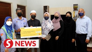 Family of late Abdullah Subir receives assistance from Socso’s Caring Squad