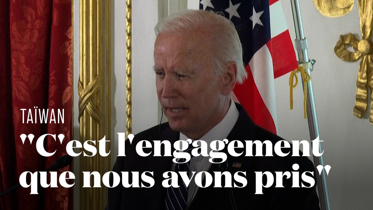 Les États-Unis défendront Taïwan en cas d'invasion chinoise, prévient Joe Biden