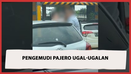 Terungkap! Pengemudi Pajero Arogan di Tol Ternyata Pakai Mobil Perusahaan
