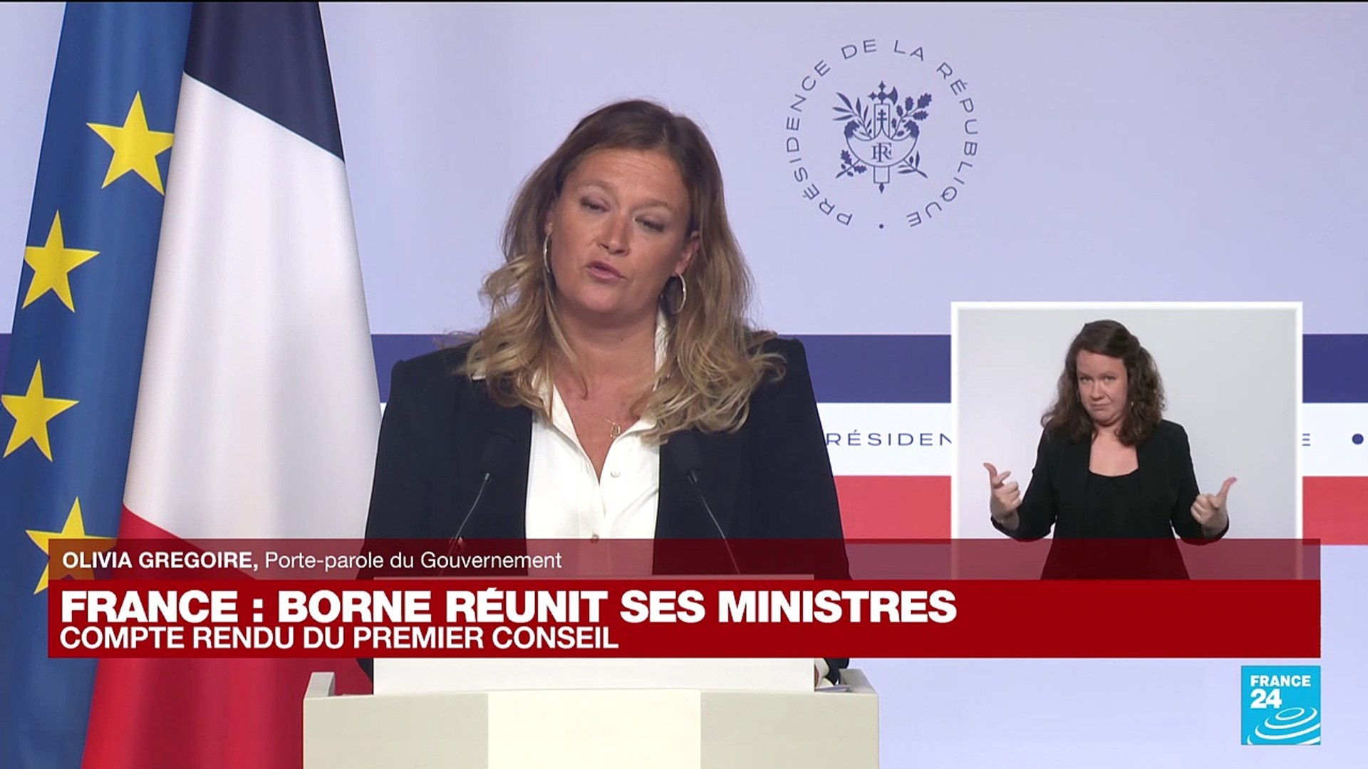 En Direct : Le Compte Rendu Du Premier Conseil Des Ministres Du ...