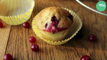 Muffins aux cranberries très faciles