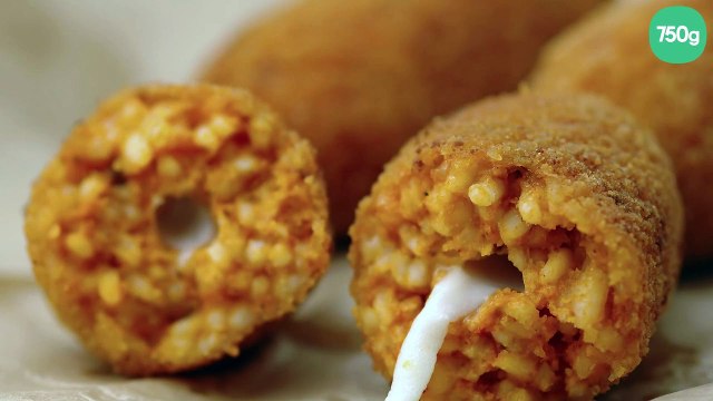 Suppli ou petites croquettes de riz