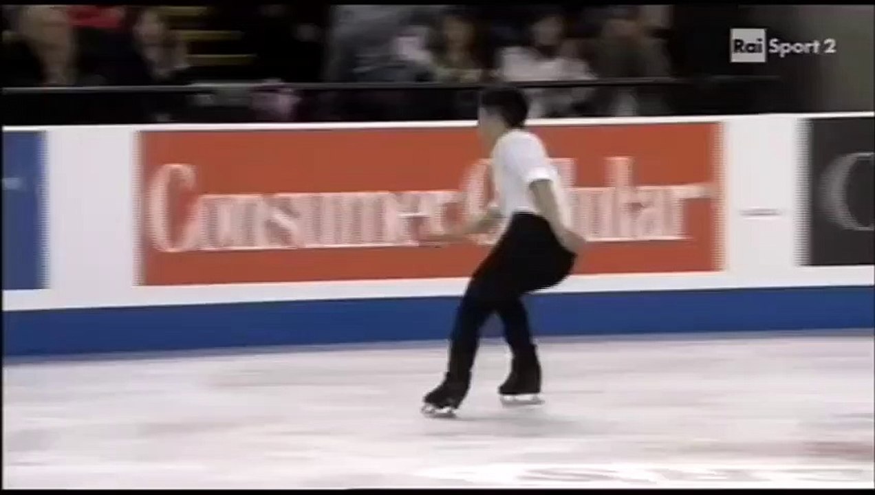 SA15 - Commentators mention Hanyu (RAI ITA)