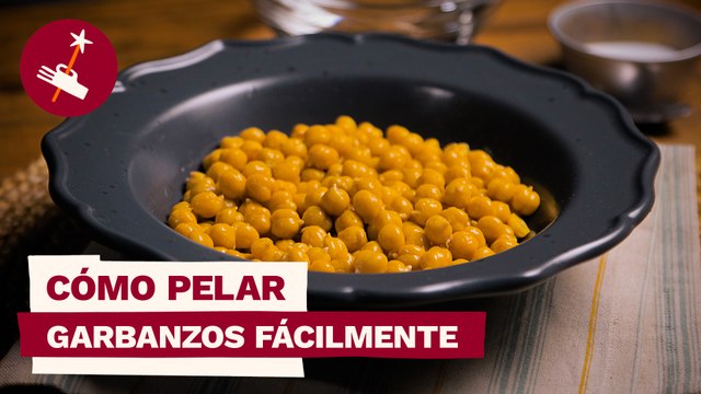 Truco - Cómo pelar garbanzos