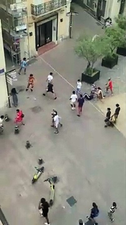 Perpignan  bagarre collective d’une quarantaine de jeunes