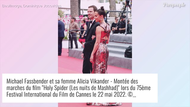 Alicia Vikander et Michael Fassbender amoureux à Cannes : le couple archi stylé au festival !