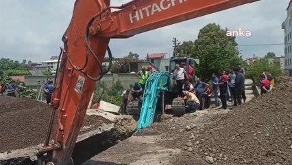 Osmaniye'deki Altyapı Çalışmasında Bir İşçi Göçük Altında Kaldı
