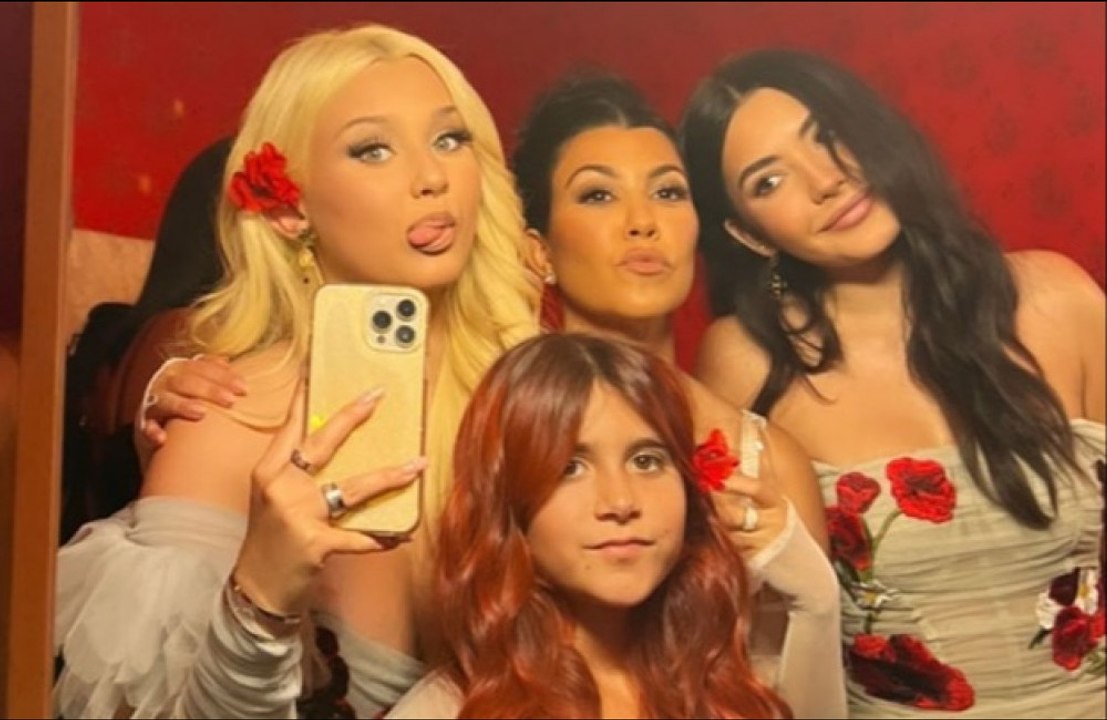 Kourtney Kardashian and Travis Barker's daughters were flower girls and bridesmaids at their wedding