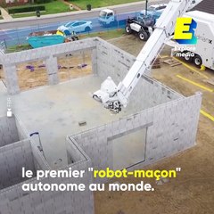 Ce robot peut bâtir les murs d'une maison en une journée