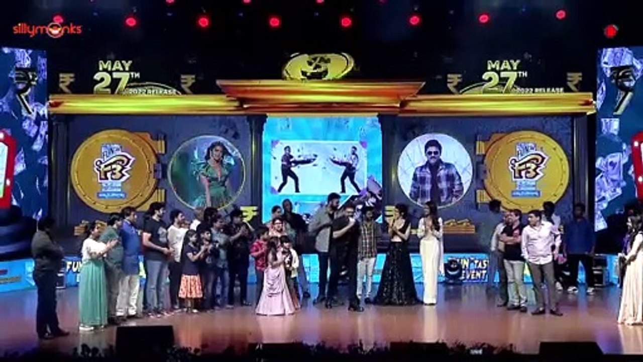 Venkatesh Emotional Speech at F3 Movie Pre Release Event | Popper Stop Telugu