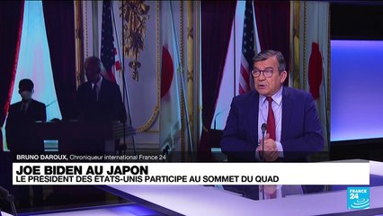 A Tokyo, Joe Biden hausse le ton à l'égard de Pékin et annonce le retour des Etats-Unis dans la région